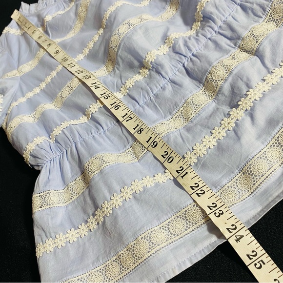 NWT J.CREW Daisy-chain peplum Top - Picture 10 of 10